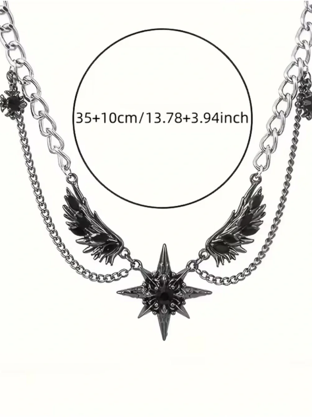 High Quality Gunmetal Black Necklace - Unisex